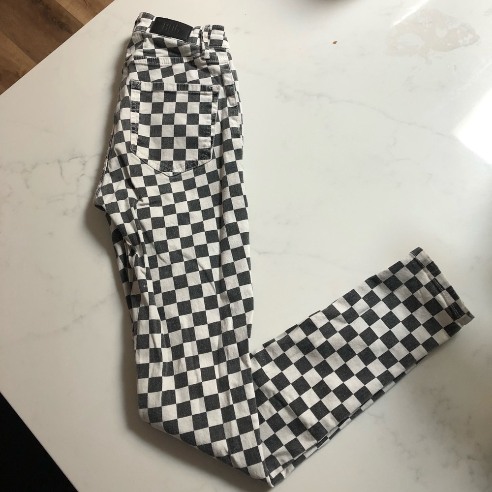 BDG by urban outfitters checkered jeans